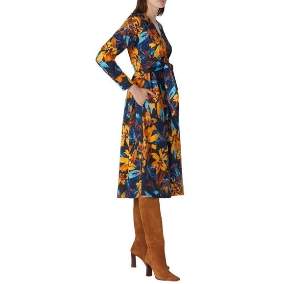 Marissa Webb Lily printed shirtdress in Size 4 - Picture 1 of 11